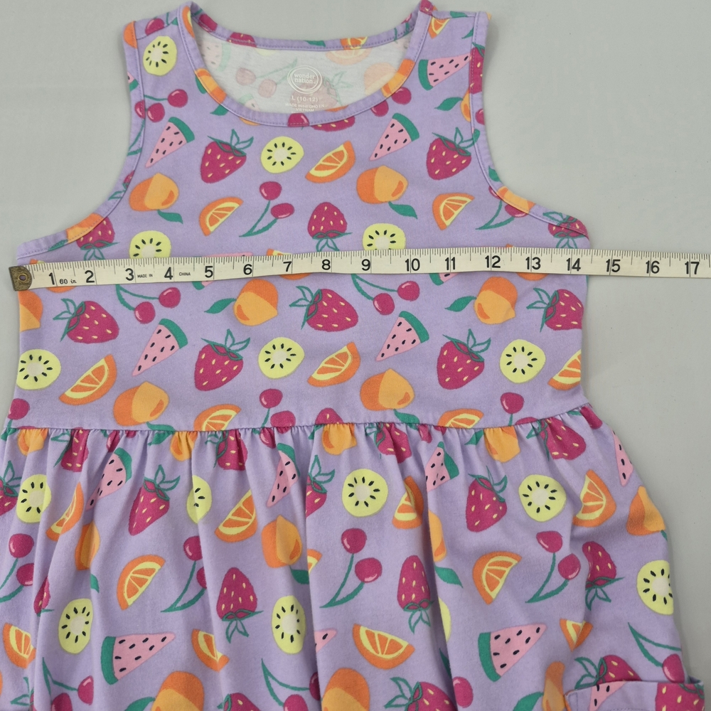 Girls Summer Dresses Size 10-12 Lot Lands End Wonder Nation BCBG Girls Colorful - Picture 8 of 14